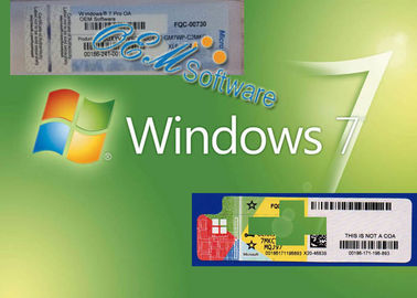 Aktywacja przez Internet Dożywotnia gwarancja na klucz produktu Windows 7 Professional