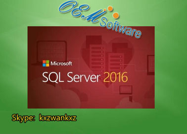 Oryginalny Microsoft Sql Server 2016 Standard OPK Std Ed Runtime 2016 Emb