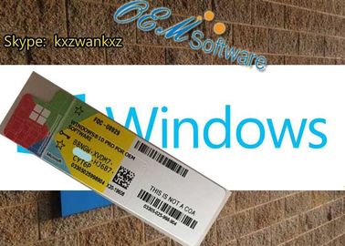 Aktywacja online Naklejka Windows 10 Coa na licencję na laptopa PC Klucz detaliczny