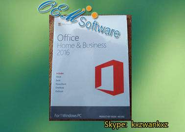 Oryginalne Office 2016 PKC 64 Bit DVD Pack, Office 2016 Home i Business Key Code