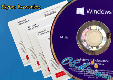 Klucz detaliczny Windows 10 Pro Oem Pack Aktywacja online 64 Bit Win 10 DVD Pack