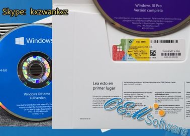 Oryginalna licencja detaliczna Windows 10 Pro Oem Pack 64-bitowe pudełko DVD