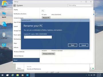 Aktywacja online Cyfrowy klucz detaliczny systemu Windows 10 Home