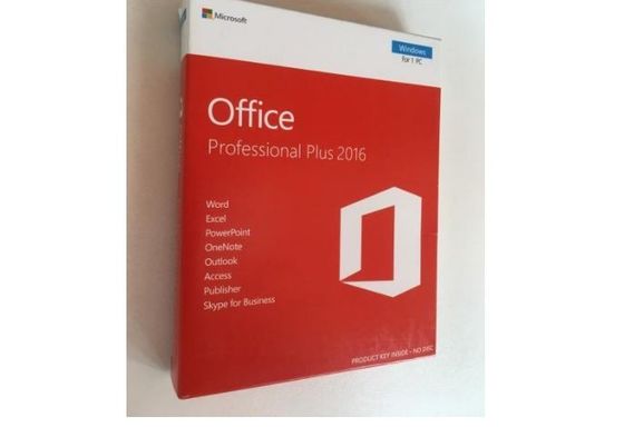 Oryginalny klucz detaliczny Office 2016 PKC 2Pc Office 2021 Pro plus Plus
