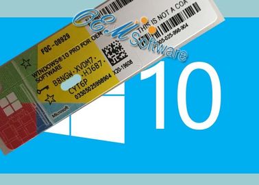 Ulepsz Wygraj 10 Pro Retail Key Digital Code Windows 10 Pro Oem Sticker