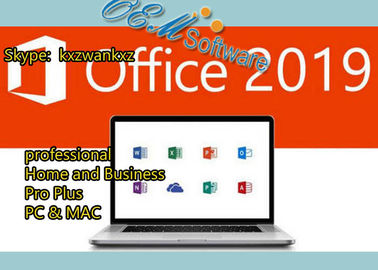 Oryginalna karta produktu Office Office 2019 Card Key Home Business Pro