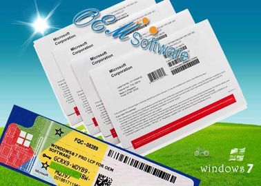 Pełny pakiet Globalna aktywacja Windows 7 Pro Box DVD COA Inside
