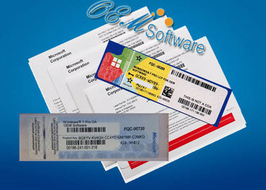 Francuski pakiet Windows 7 Professional Oem z naklejką Coa i licencją
