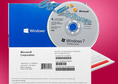 Oryginalny pakiet Windows 7 Home Premium, Windows 7 Oem Product Key COA Box