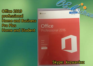 Oryginalny klucz wiążący Office 2016 PKC Pro Plus 5-częściowy klucz DVD Box