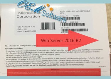 Sprzedaż detaliczna Windows Server 2016 Standard R2 Win Server 2019 Std OEM