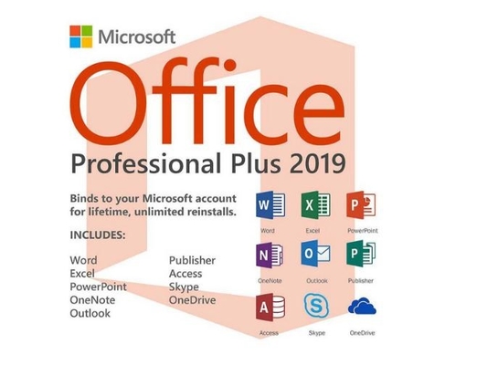 Klucz aktywacyjny Fpp MS Office Klucz OEM Office 2019 Pro Plus