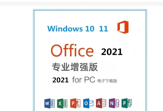 Oryginalna karta klucza aktywacyjnego Office 2021 Professional, klucz produktu Office 2021