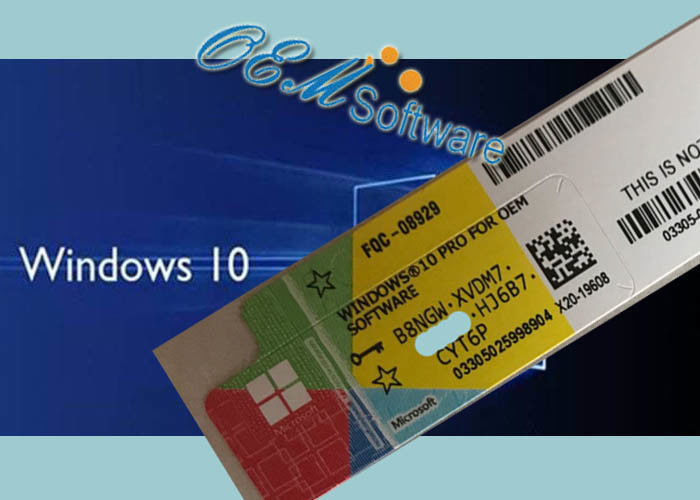 Oryginalny Windows 10 Professional License Key, Windows 10 Pro Key Code