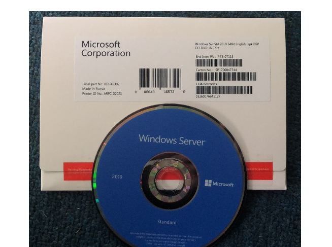 Oryginalny klucz detaliczny systemu Windows Server 2016 Kod klucza Microsoft Office 2016 ESD