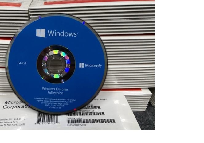 Aktywacja online na komputerze PC Naklejka Windows 10 Coa Wygraj klucz detaliczny 10 Pro do laptopa